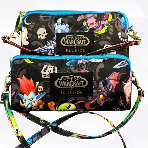 NWOT Jujube x World of Warcraft Crossbody & Wristlet Bag Set (Cute but Deadly) - Picture 1 of 13